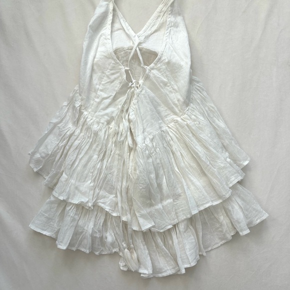 12th Tribe White Layered Tank Top - Picture 7 of 8